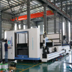 1kw 1.5kw 2kw Mesin Pemotong Laser Serat Untuk Pemotongan Lembaran Logam 3000x1500mm