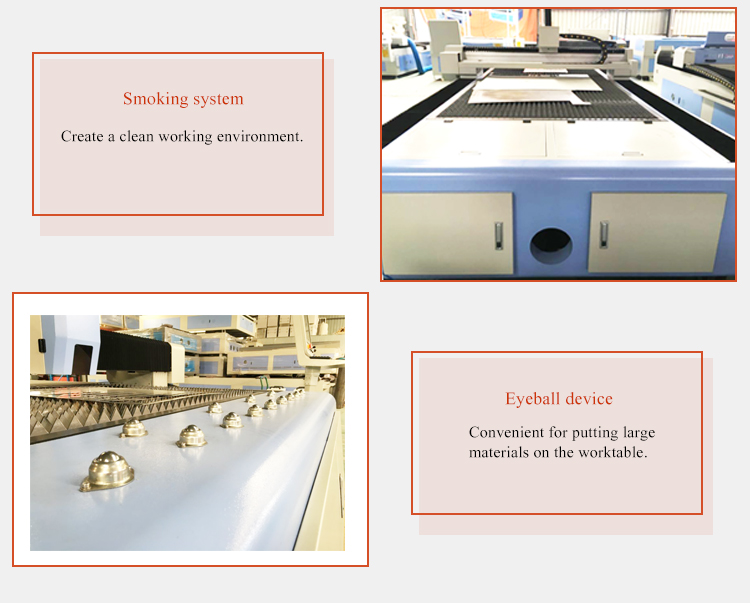 3015 Raycus 1000w / 1500w / 2000w Fiber Laser Cutting Machine Harga Terbaik