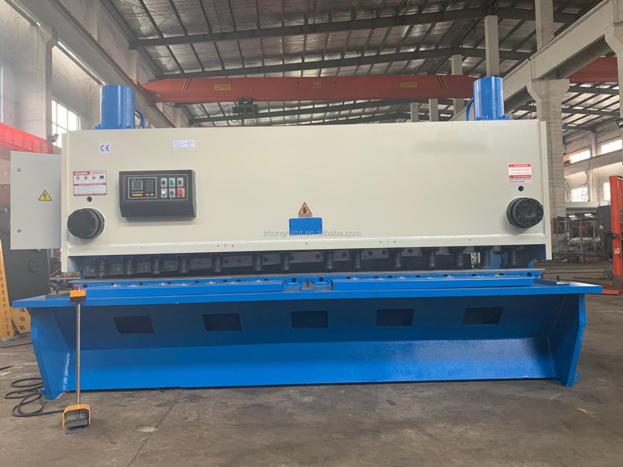 4mmx2500 Hydraulic Shearing Steel Plate Cutting Machinery Steel Plate Shear 4mmx2500 Hidrolik Geser Plat Baja Mesin Pemotong Plat Baja Geser