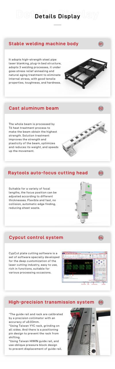 500w Lembaran Logam Harga Murah Mesin Pemotong Laser Serat Dijual