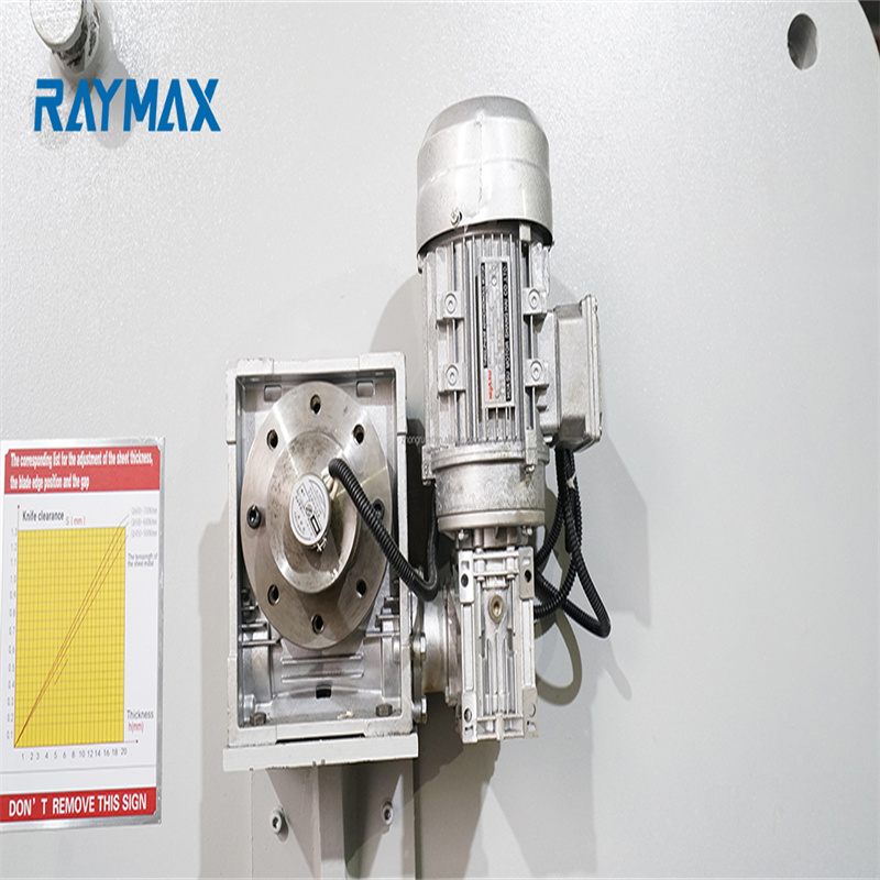 Cnc Hidrolik Logam Stainless Steel Aluminium Guillotine Cutting Shearing Machine