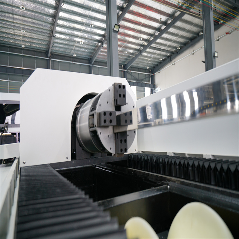 Mesin Pemotong Laser Serat Lembaran Logam Lebar Sedang Cnc Presisi Tinggi
