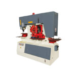 Steel Plate Angle Cutting Punching Notching Machine Pekerja Besi Hidrolik Dijual