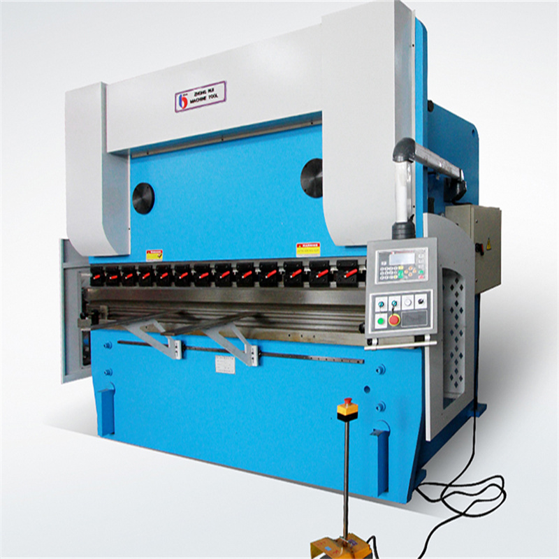 Wc67k 100 Ton 200 Ton Hidrolik Cnc Press Brake Machine Untuk Plat Besi Baja Logam