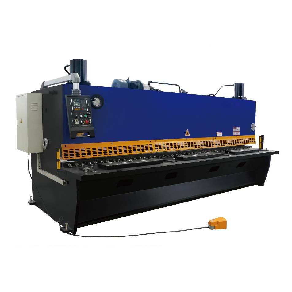 Cnc Nc Hydraulic Press Metal Guillotine Shear Machine For Carbon Stainless Steel Sheet Cnc Nc Hidrolik Press Metal Guillotine Shear Machine Untuk Carbon Stainless Steel Sheet