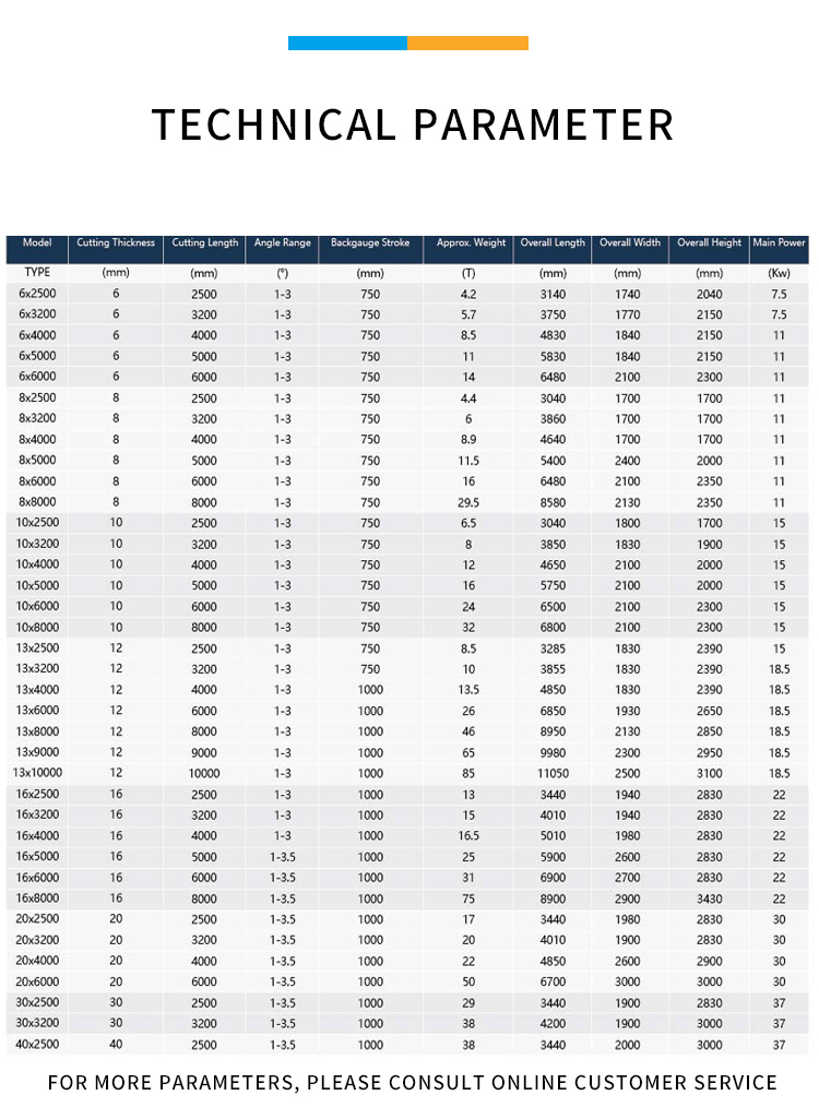QC11K 10 12 16 mm 3200 4000mm Metal Guillotine Shear CNC Guillotine Shearing Machine QC11K 10 12 16 mm 3200 4000mm Metal Guillotine Shear CNC Guillotine Shearing Machine
