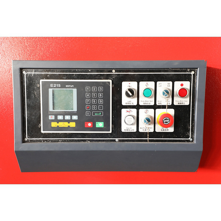 Qc12y / Qc12k Sheet Metal Steel Plate 6mm X 3200 Cnc Hydraulic Swing Beam Shear Machine Qc12y / Qc12k Lembaran Pelat Baja Logam 6mm X 3200 Cnc Mesin Geser Hidrolik Swing Beam